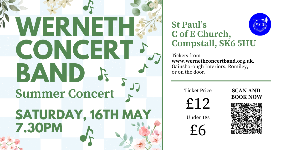 Werneth Concert Band Summer Concert Werneth Concert Band Summer Concert